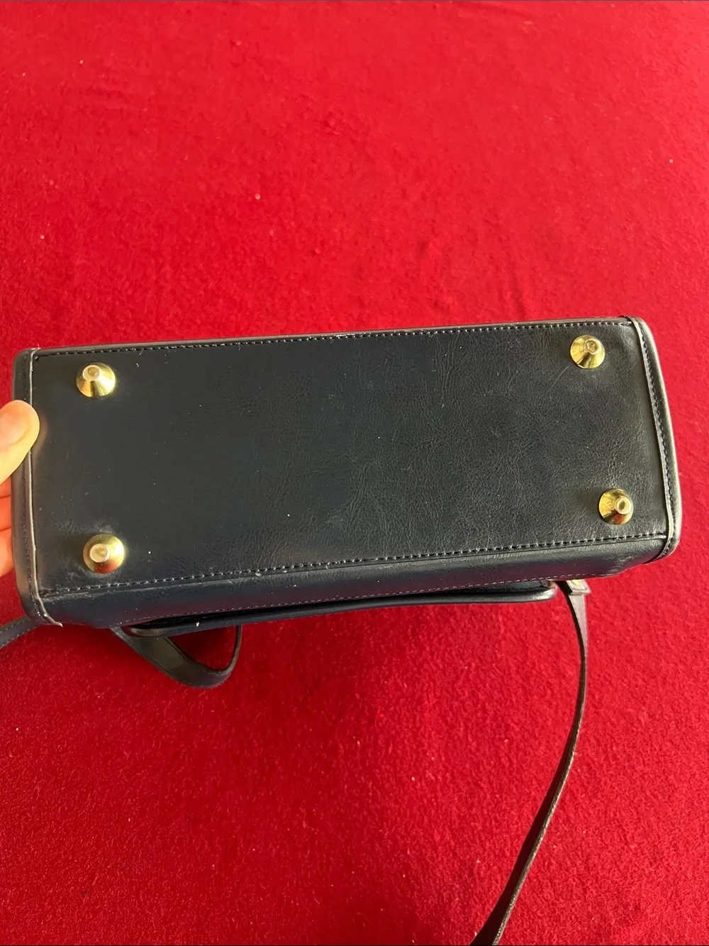 Leather crossbody handbag, Rosenio Splendid